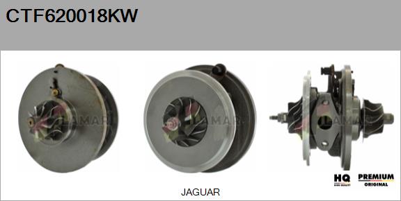 Core assembly, turbocharger (CTF620018KW)