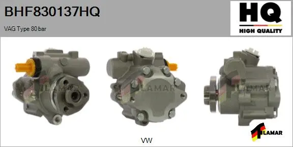 Hydraulic Pump, steering (BHF830137HQ)
