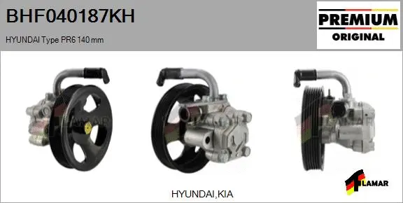 Hydraulic Pump, steering (BHF040187KH)