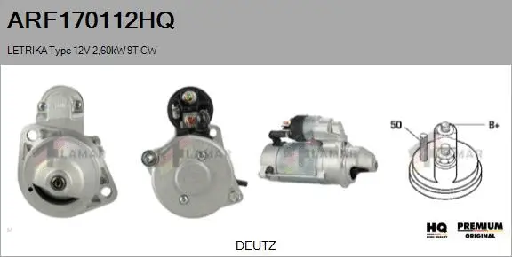 Starter (ARF170112HQ)