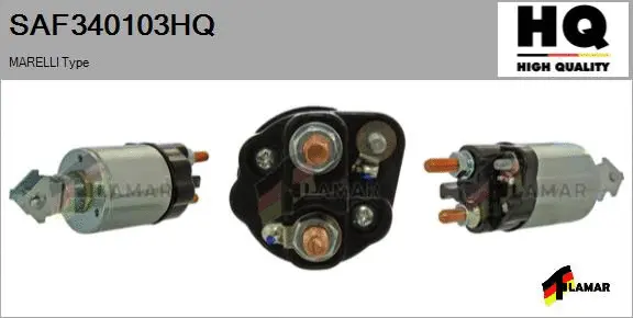 Solenoid Switch, starter (SAF340103HQ)
