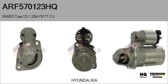 Alternator (ARF570123HQ)