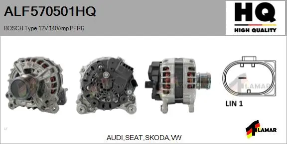 Alternator (ALF570501HQ)