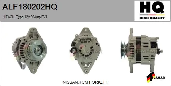 Alternator (ALF180202HQ)