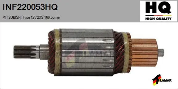 Armature, starter (INF220053HQ)