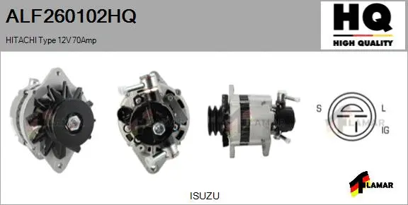Alternator (ALF260102HQ)