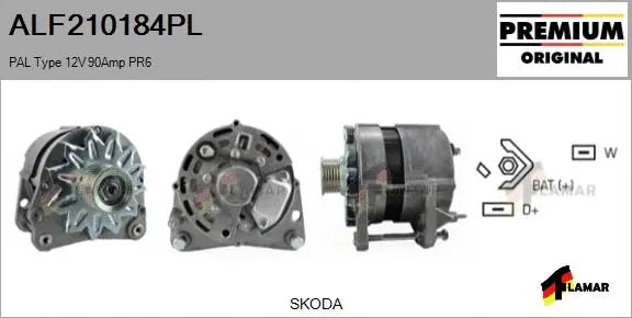Alternator (ALF210184PL)
