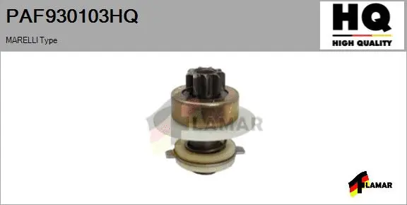 Pinion, starter (PAF930103HQ)