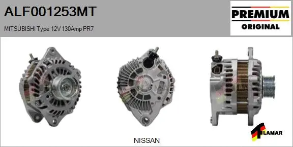 Alternator (ALF001253MT)