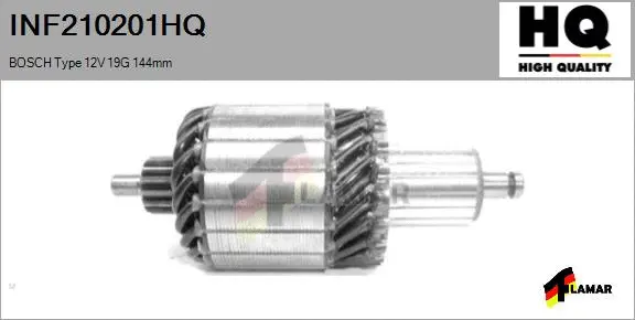 Armature, starter (INF210201HQ)