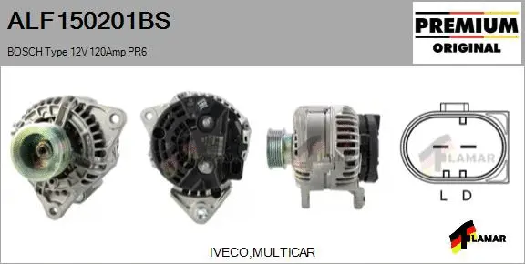 Alternator (ALF150201BS)
