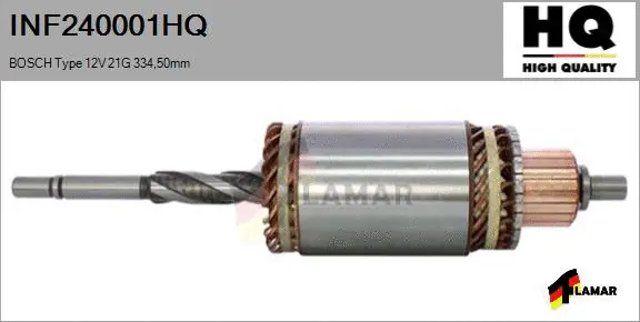 Armature, starter (INF240001HQ)