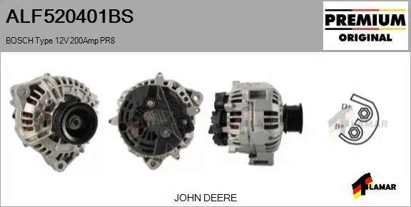 Alternator (ALF520401BS)