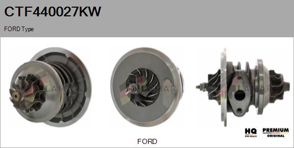 Core assembly, turbocharger (CTF440027KW)