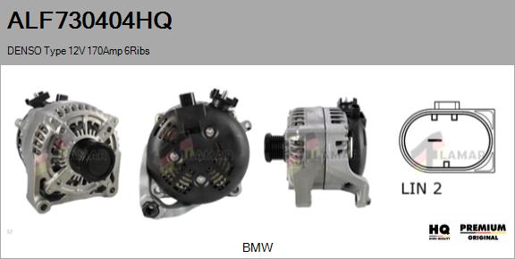 Alternator (ALF730404HQ)