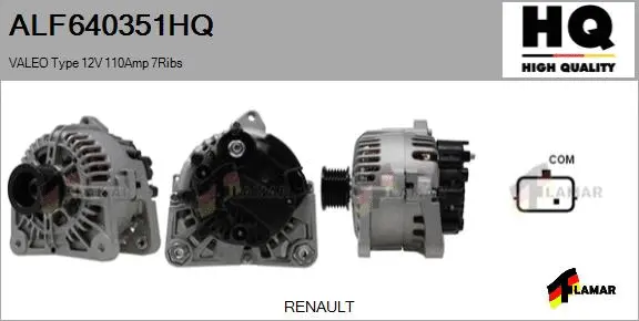 Alternator (ALF640351HQ)