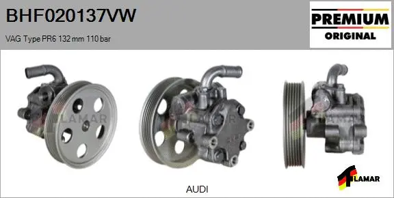 Hydraulic Pump, steering (BHF020137VW)