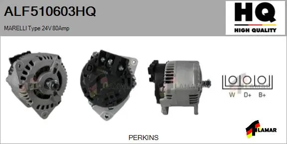 Alternator (ALF510603HQ)