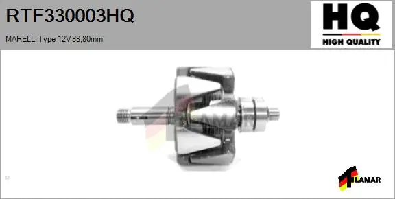 Rotor, alternator (RTF330003HQ)