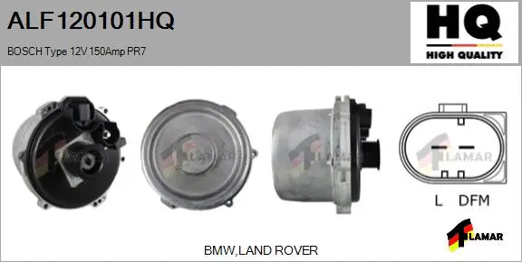 Alternator (ALF120101HQ)