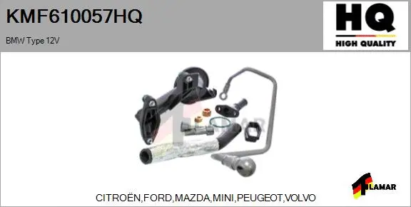 Mounting Kit, charger (KMF610057HQ)