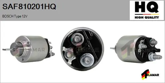 Solenoid Switch, starter (SAF810201HQ)