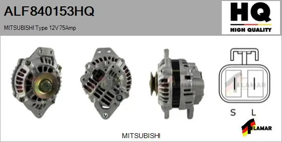 Alternator (ALF840153HQ)