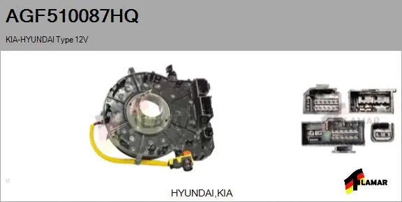 Clockspring, airbag (AGF510087HQ)