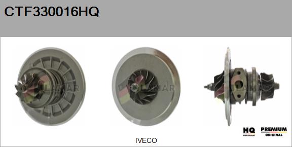 Core assembly, turbocharger (CTF330016HQ)