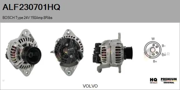 Alternator (ALF230701HQ)