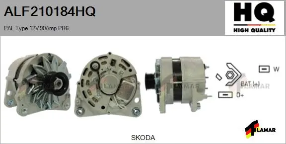 Alternator (ALF210184HQ)