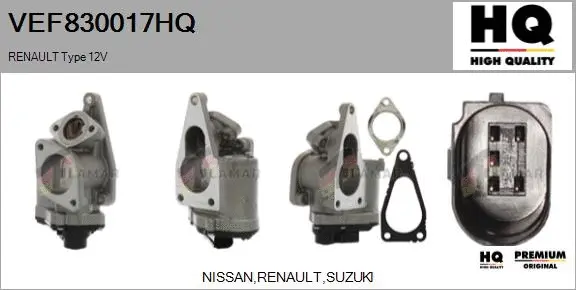 EGR Valve (VEF830017HQ)