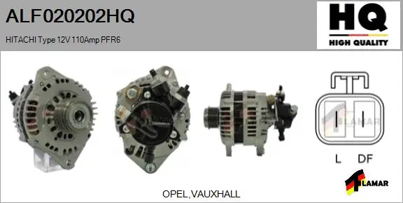 Alternator (ALF020202HQ)
