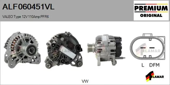 Alternator (ALF060451VL)