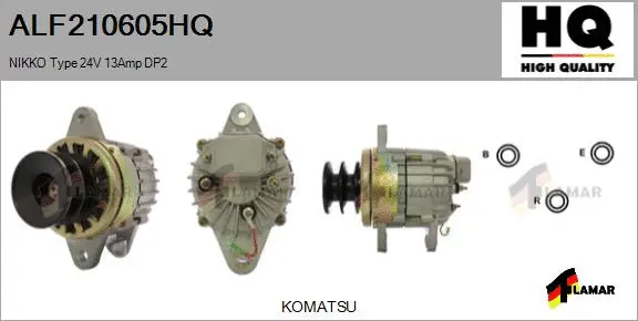 Alternator (ALF210605HQ)