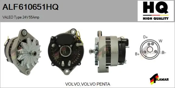 Alternator (ALF610651HQ)