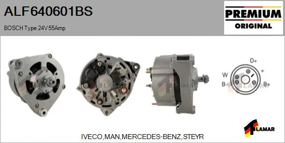 Alternator (ALF640601BS)