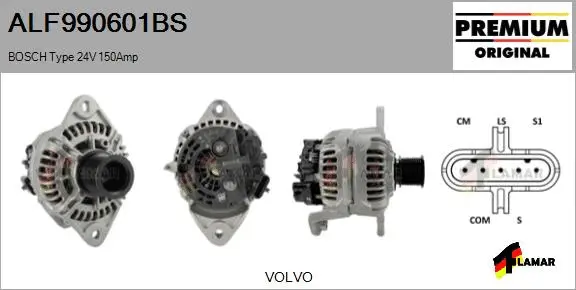 Alternator (ALF990601BS)