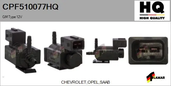 Pressure Converter, exhaust control (CPF510077HQ)