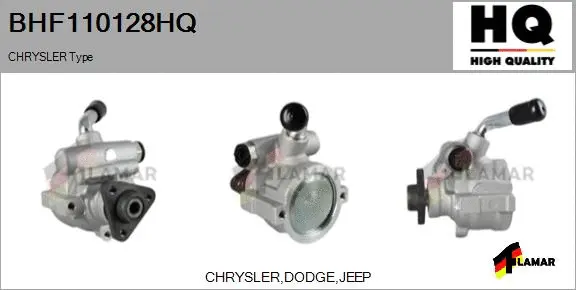 Hydraulic Pump, steering (BHF110128HQ)