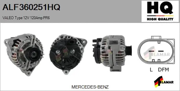 Alternator (ALF360251HQ)