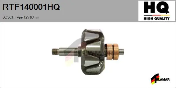 Rotor, alternator (RTF140001HQ)