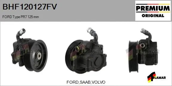 Hydraulic Pump, steering (BHF120127FV)