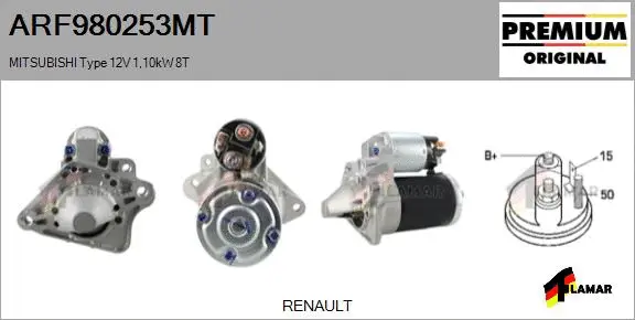 Starter (ARF980253MT)