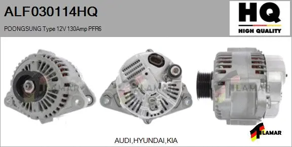 Alternator (ALF030114HQ)