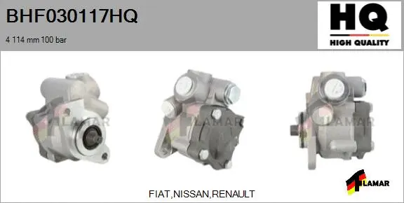 Hydraulic Pump, steering (BHF030117HQ)