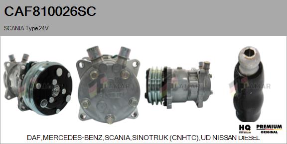 Compressor, air conditioning (CAF810026SC)