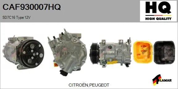 Compressor, air conditioning (CAF930007HQ)