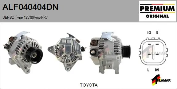 Alternator (ALF040404DN)