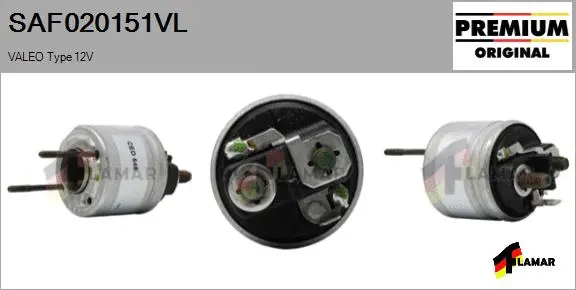 Solenoid Switch, starter (SAF020151VL)